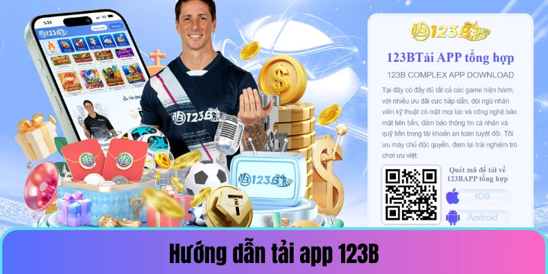 Cách tải app 123B trên điện thoại IOS & Android